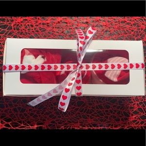 3month valentine cupcake box for a girl